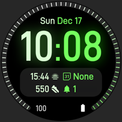Dual Tone: Watch face Android Screenshot