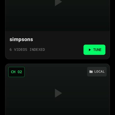 FolderTV Android Screenshot 2