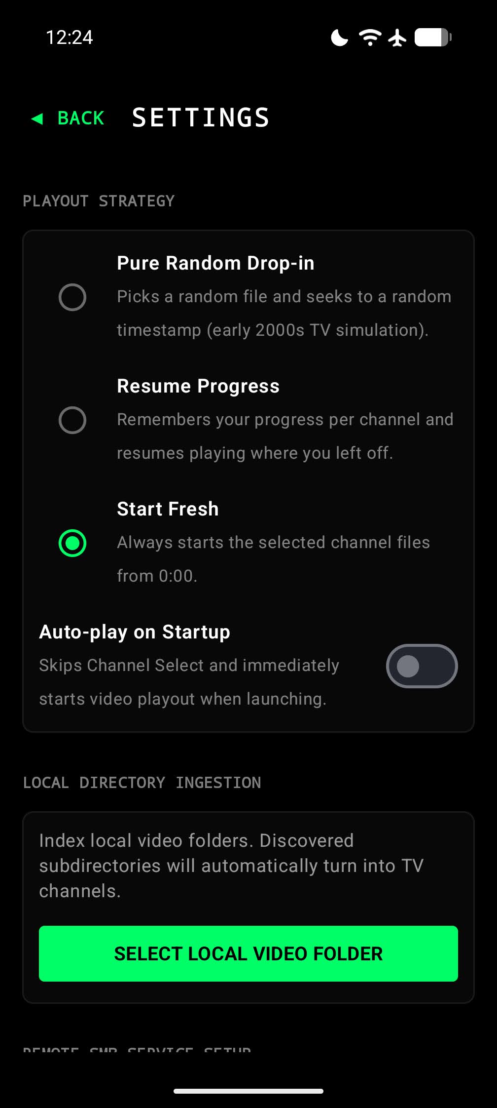 FolderTV Android Screenshot 3