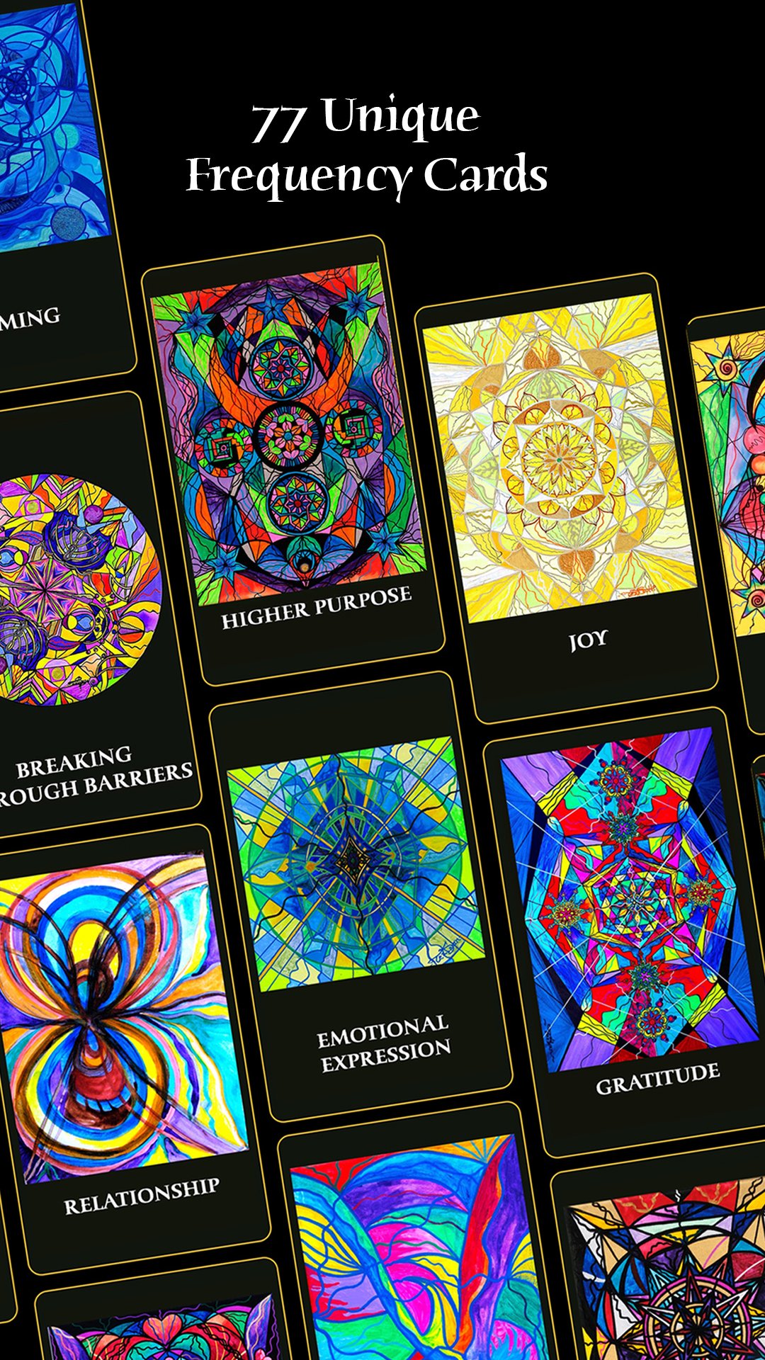 Frequency Guidance Cards Android Screenshot 2
