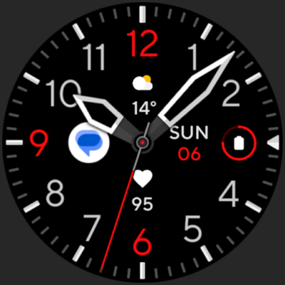 Frontier 2 Watch Face Android Screenshot