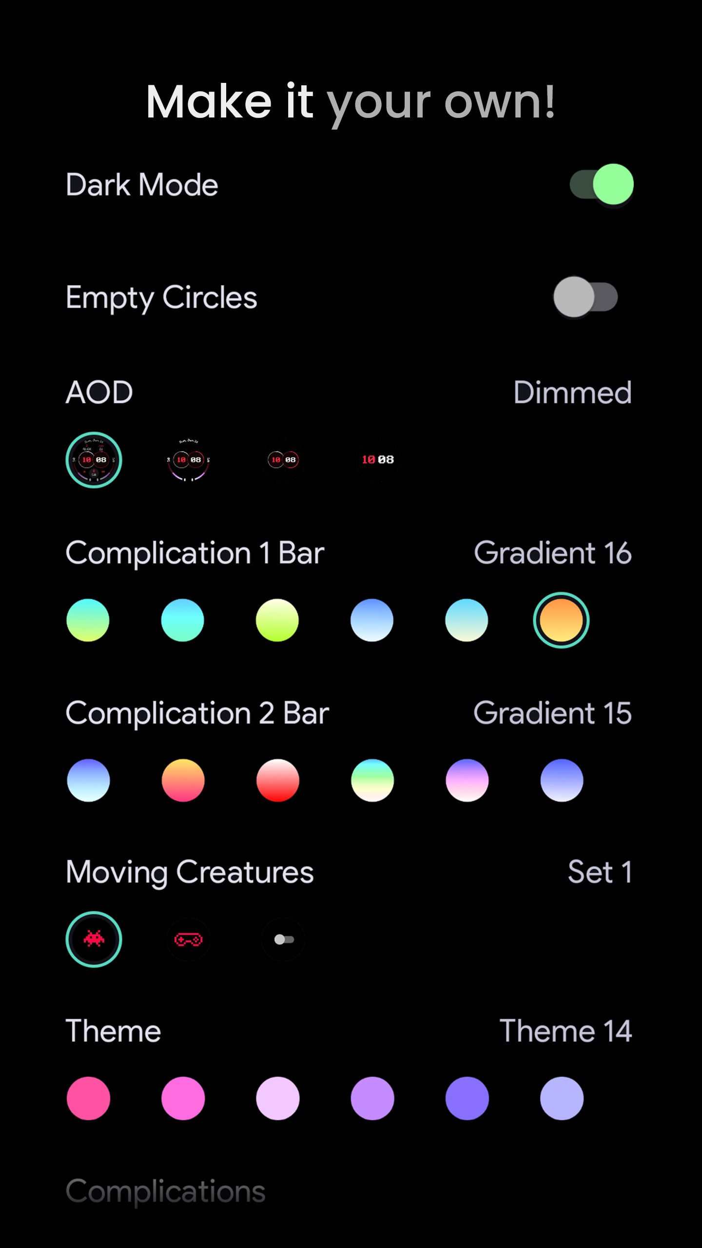 Gamer V1 Watch Face Android Screenshot 3