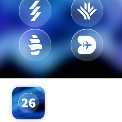 Glassy Round OS Icon Pack Android Screenshot 2