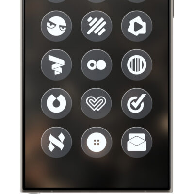 Glassy Round OS Icon Pack Android Screenshot 4