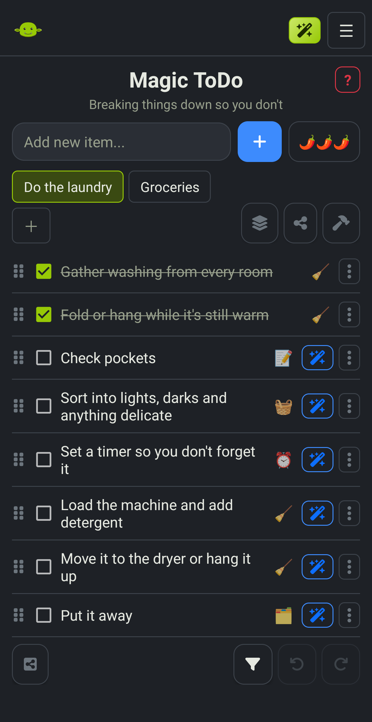 Goblin Tools Android Screenshot 3