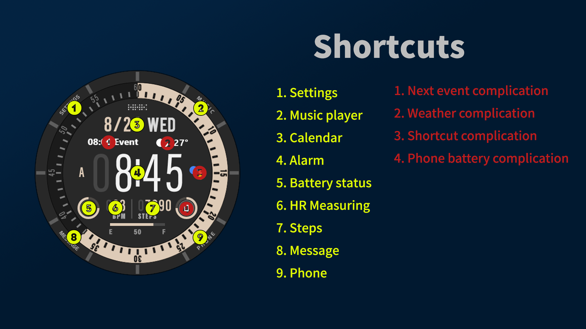 HMKWatch Digital 214 Android Screenshot 2