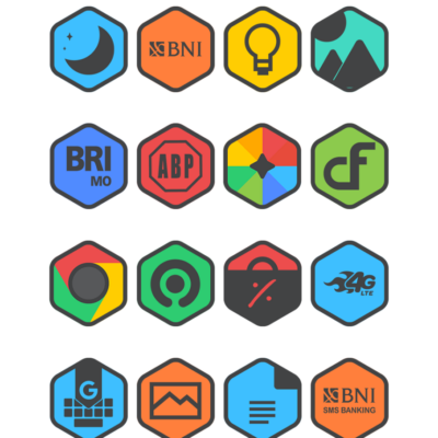 Hexadark - Hexa Icon Pack Android Screenshot 2