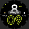 Hike ONE Watch face Android Screenshot