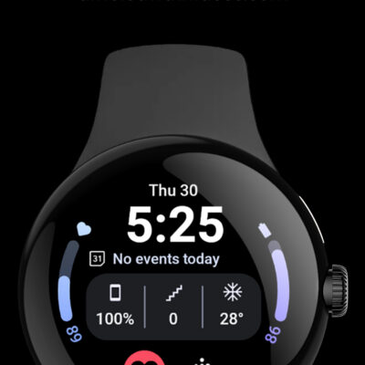 InfoBlock 2 Watch Face Android Screenshot 4