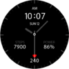 Key041 Analog Watch Face Android Screenshot