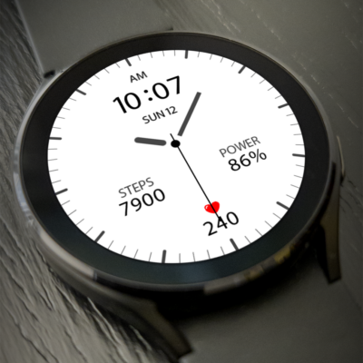 Key041 Analog Watch Face Android Screenshot 3