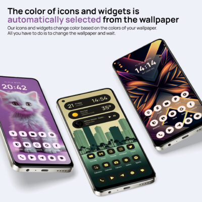 Lena Adaptive Icon Pack Android Screenshot 2