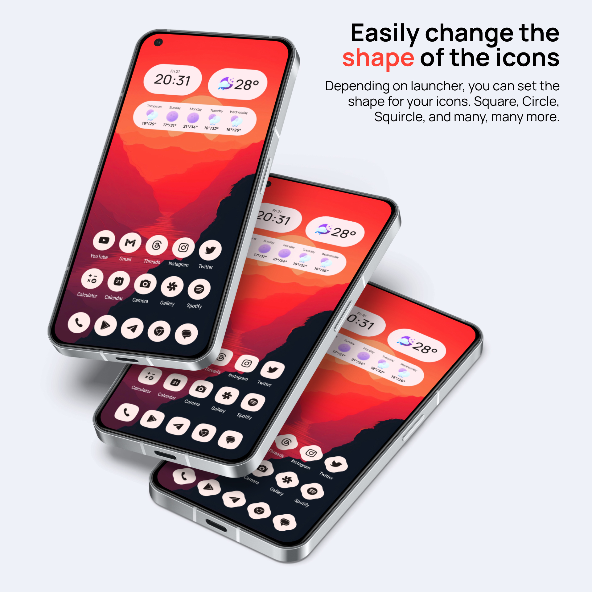 Lena Adaptive Icon Pack Android Screenshot 4