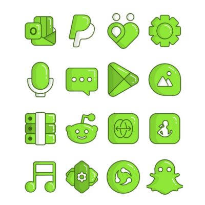 Lime - icon pack Android Screenshot 4