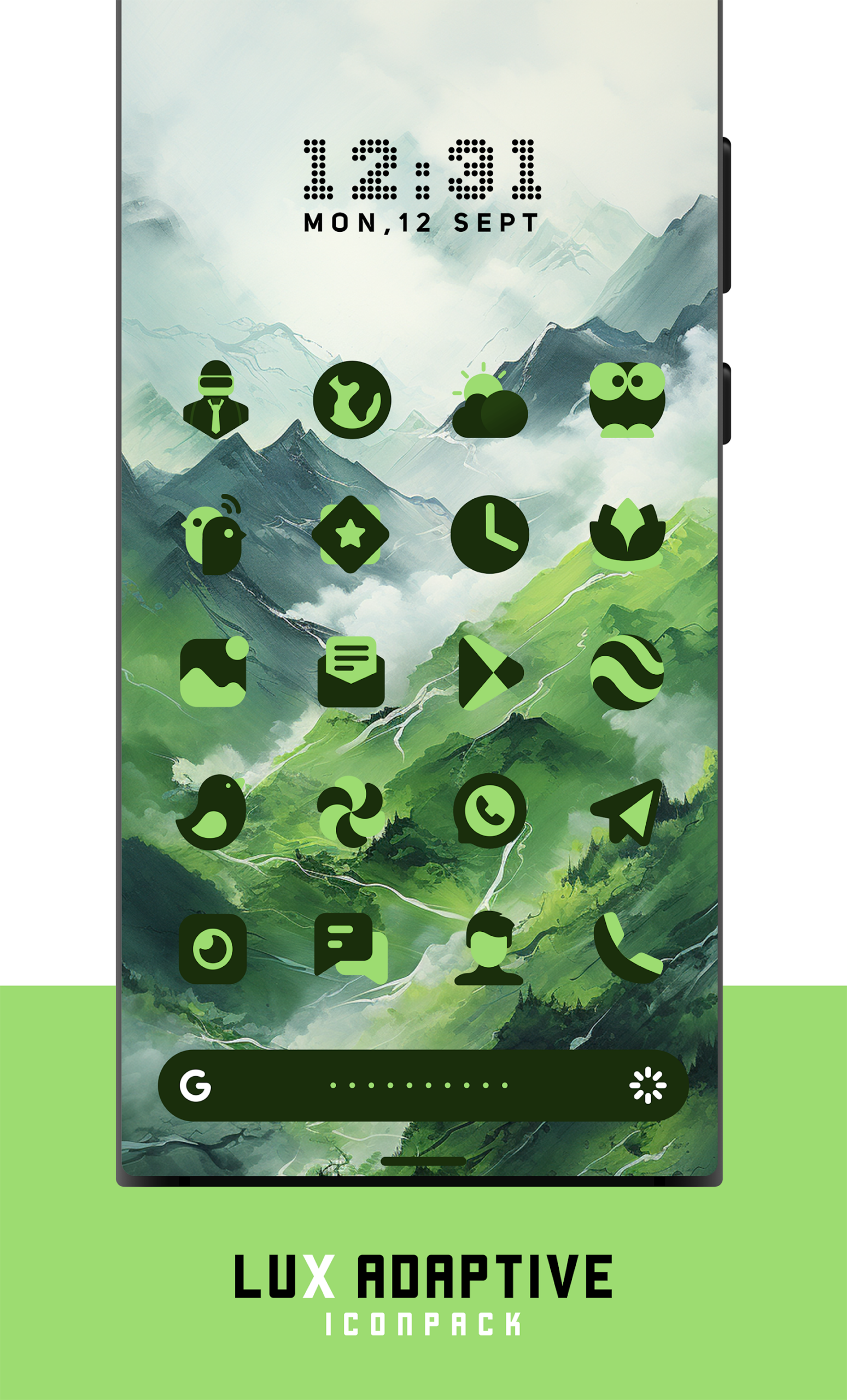 LuX : Adaptive Icon pack Android Screenshot 4