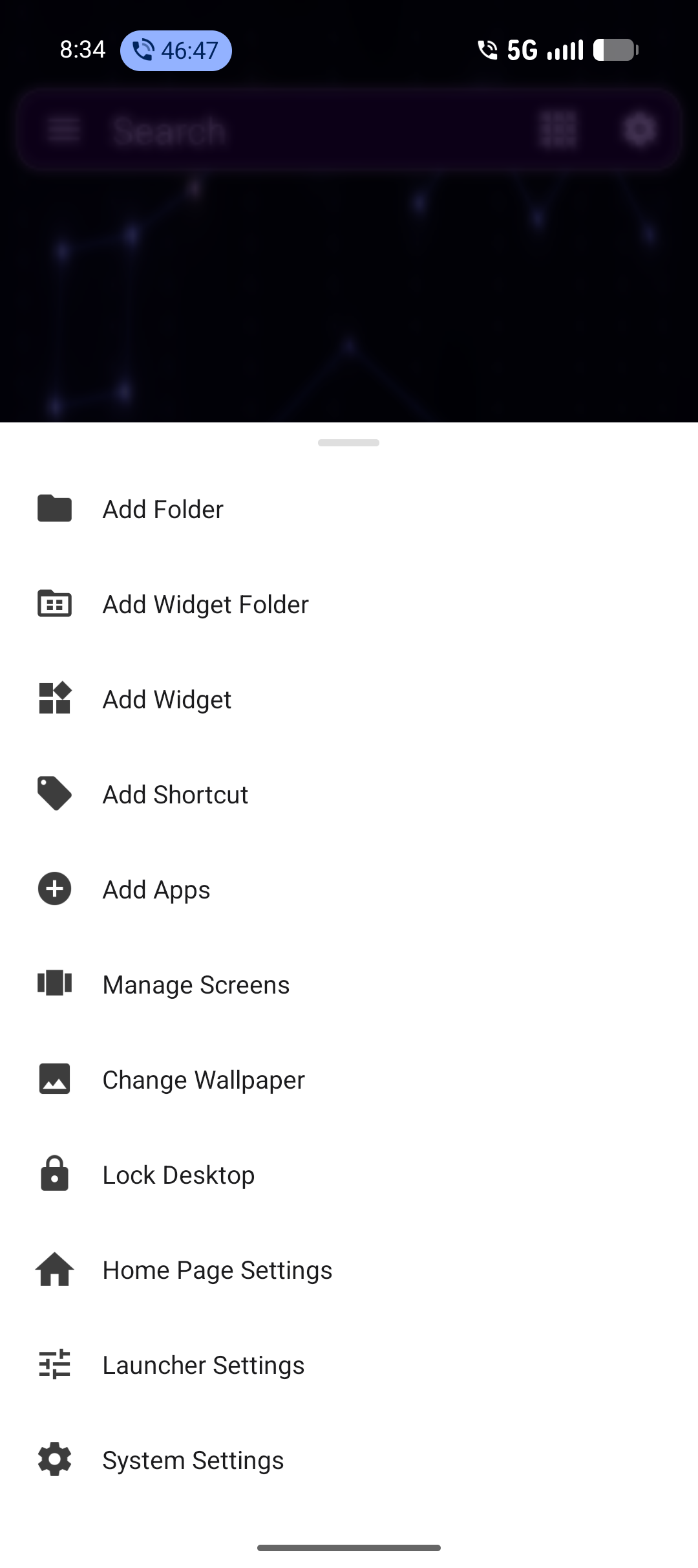 Lucid Launcher 2 Android Screenshot 2