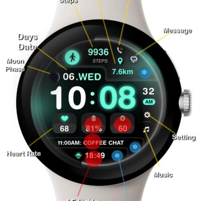 ML2U 175 Watch Face Android Screenshot 3