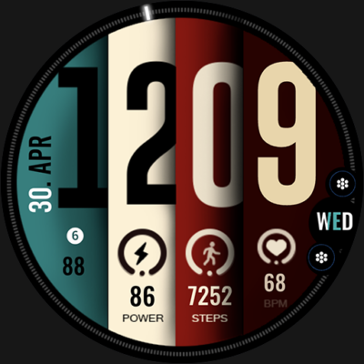 ML2U 185 Watch Face Android Screenshot