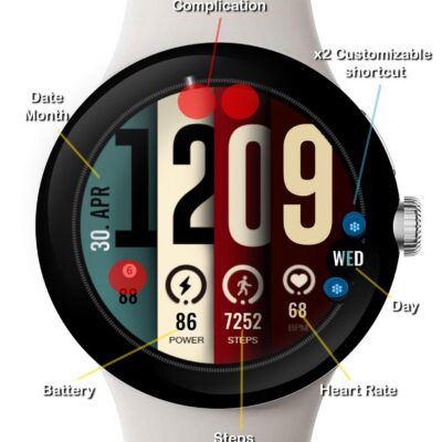 ML2U 185 Watch Face Android Screenshot 3