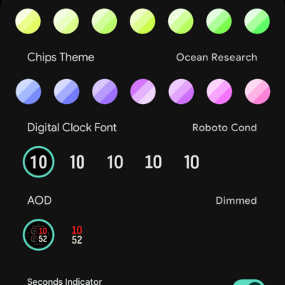 Main Goals Watch Face Android Screenshot 4