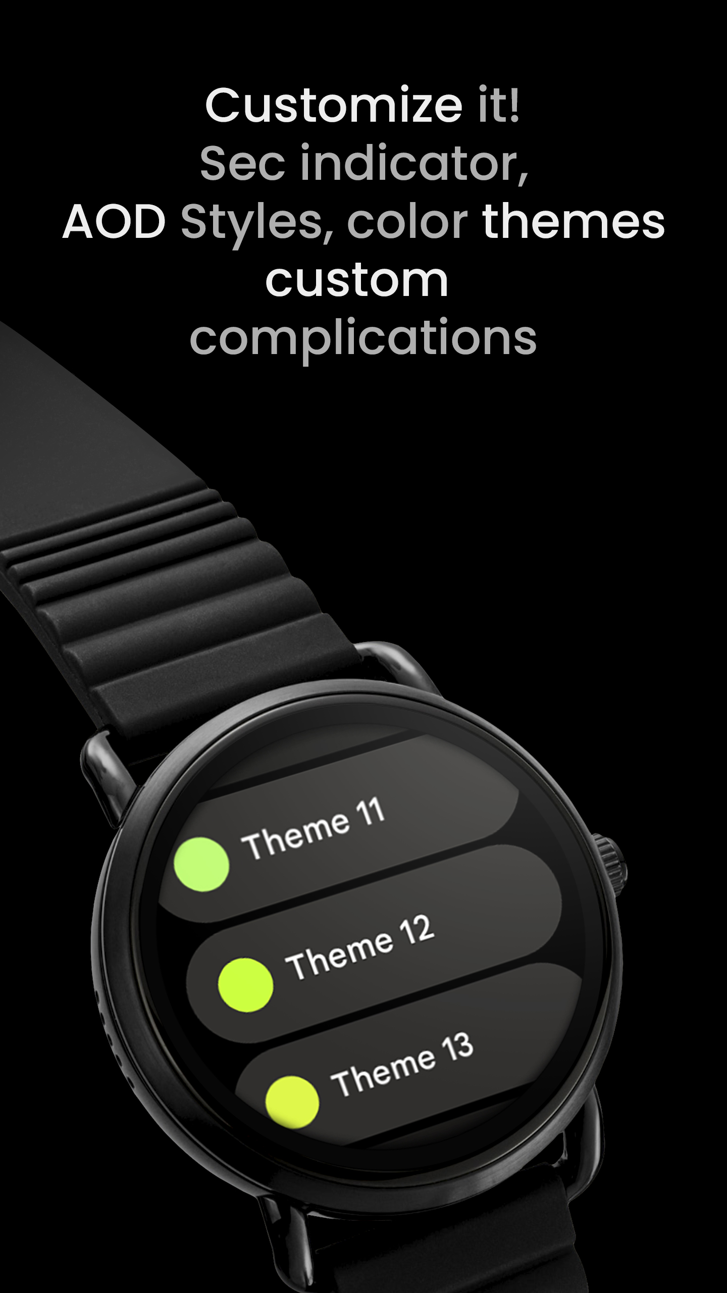 Material 3: Watch face Android Screenshot 4