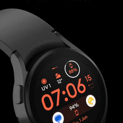 Material 4: Watch face Android Screenshot 4