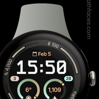 Maverick Watch Face Android Screenshot
