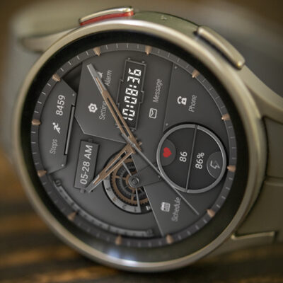 Mechanical Dark Gold ZKinWatch Android Screenshot 4