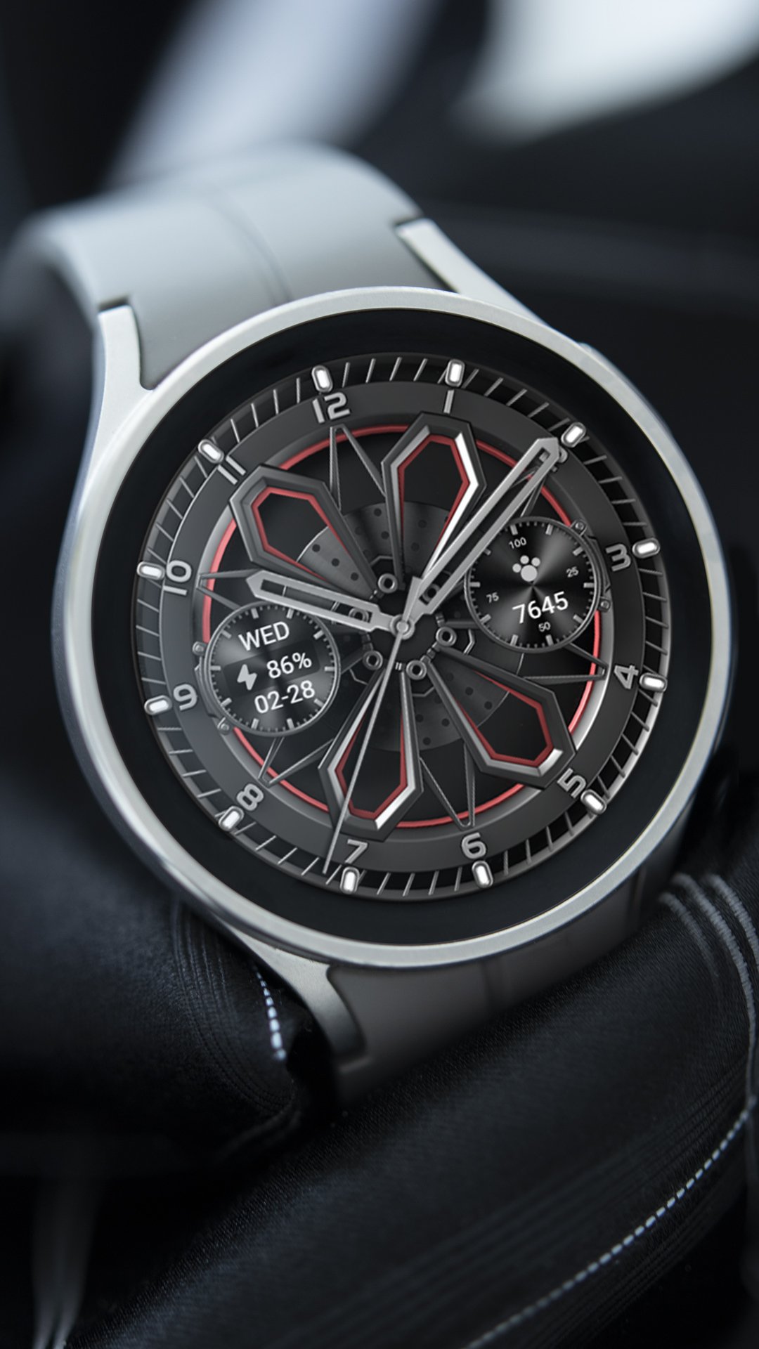 Mechanical Wheel For Wear OS Android Screenshot 2