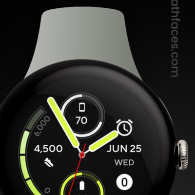 Minimal Watch face Android Screenshot 2