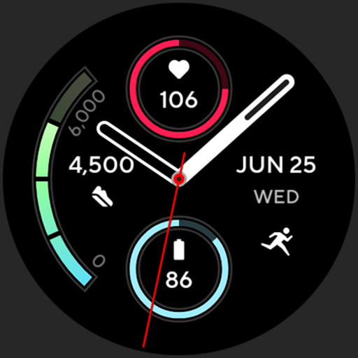 Minimal Watch face Android Screenshot
