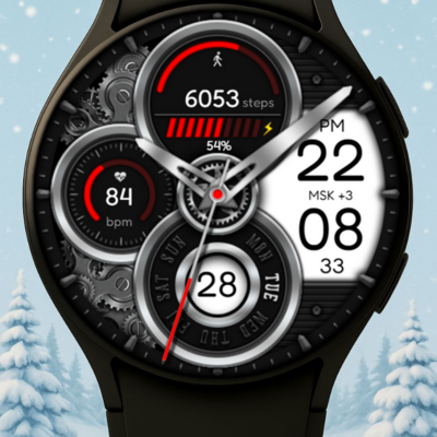 Motion Animated Watch Face Android Screenshot 2