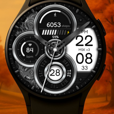 Motion Animated Watch Face Android Screenshot 3