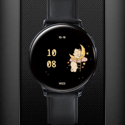 Night Moon ZKin Watch Android Screenshot 4