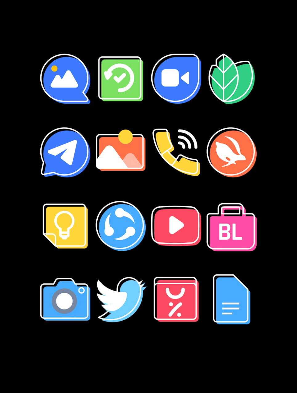 OTO - Icon Pack Android Screenshot 2