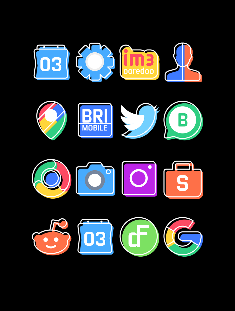 OTO - Icon Pack Android Screenshot 4