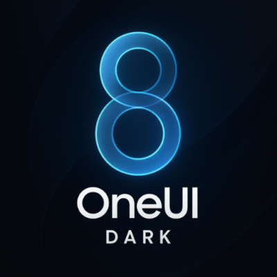 OneUI 8 Dark Icon Pack Android Screenshot