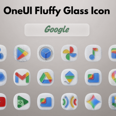 OneUI Fluffy Glass Icons Android Screenshot 3