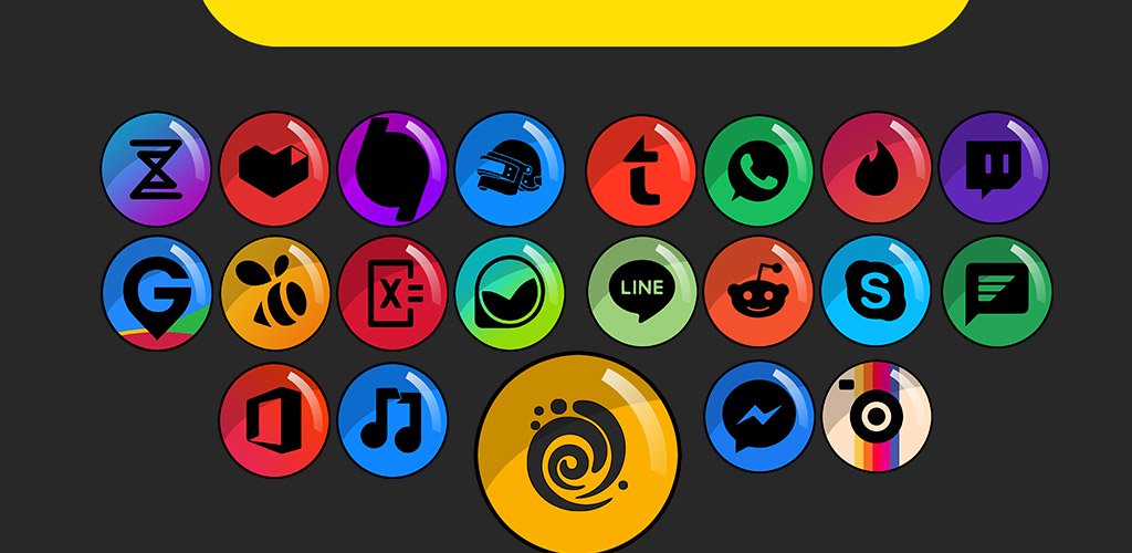 Onyx - Icon Pack Android Screenshot 2