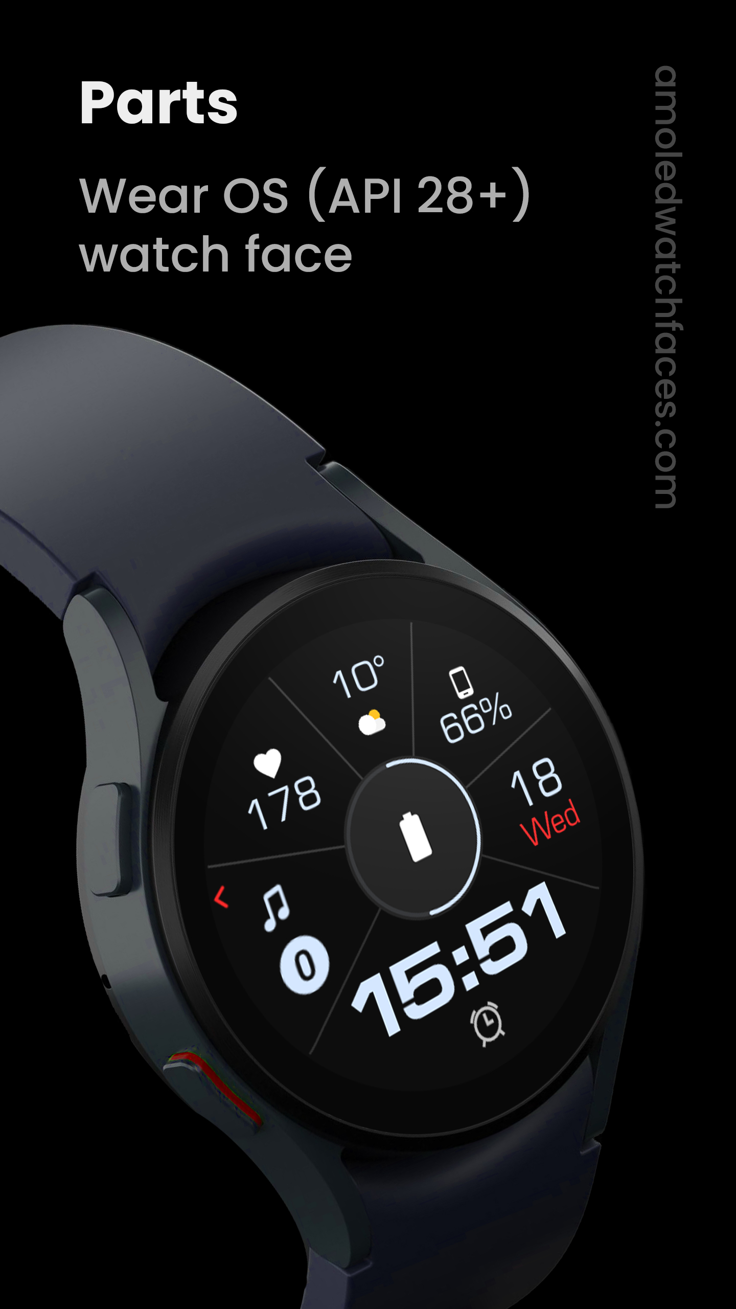Parts Watch Face Android Screenshot 2