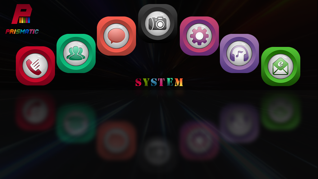 Prismatic Icon Pack Android Screenshot 2