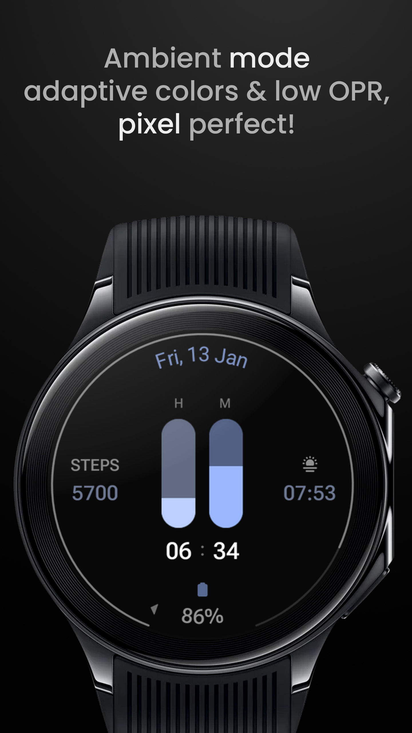 Progress Watch face Android Screenshot 4