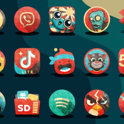 Retron-UI Icon Pack Android Screenshot 4