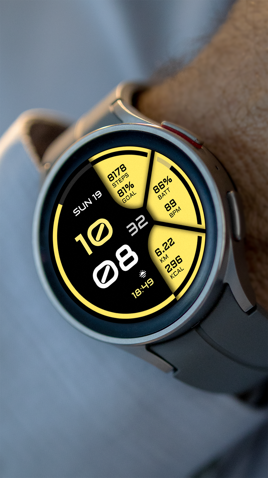 Run Watch Face Android Screenshot 3