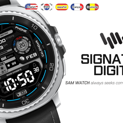 SamWatch Signature Digital Android Screenshot 2