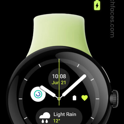 Simple Analog: Watch face Android Screenshot 2