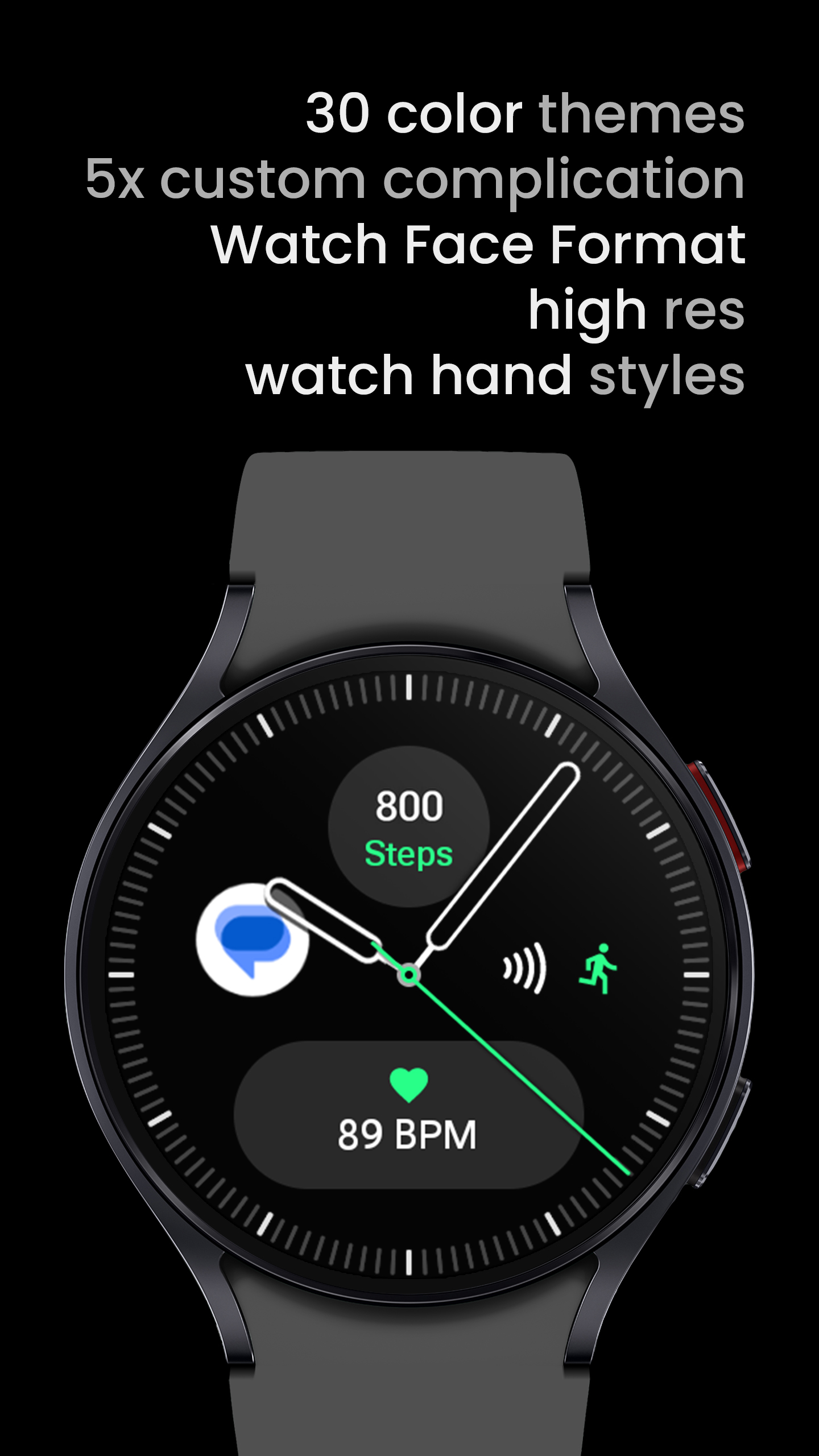 Simple Analog: Watch face Android Screenshot 3