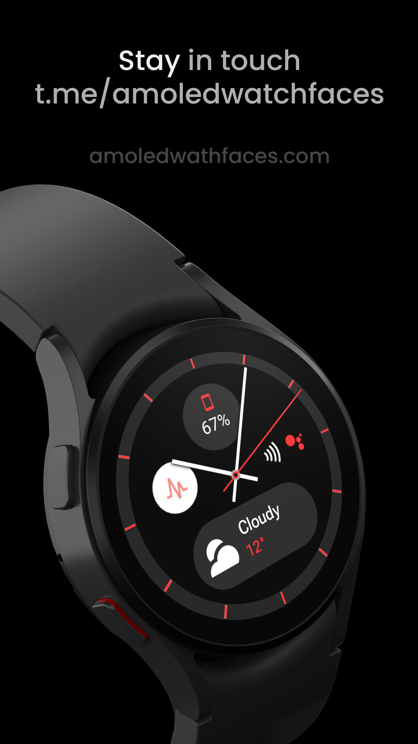 Simple Analog: Watch face Android Screenshot 4