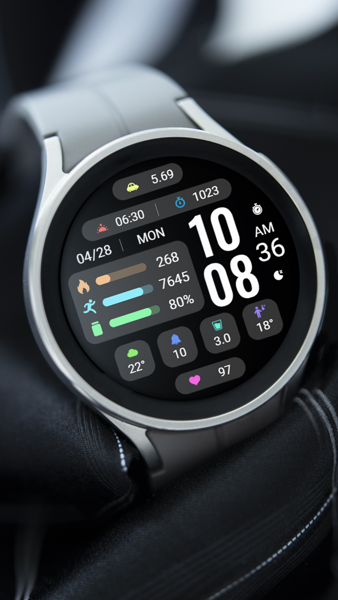 Simple Component ZKin Watch Android Screenshot 3