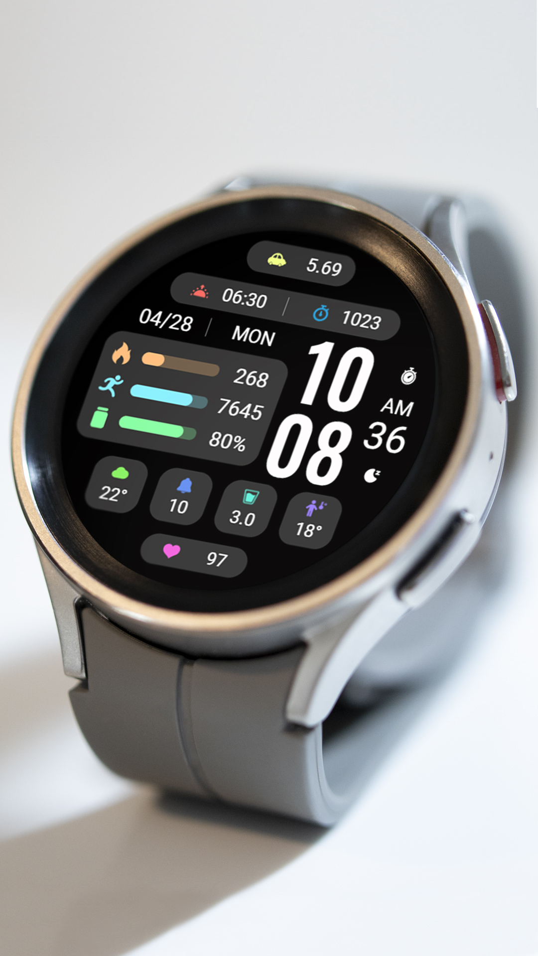 Simple Component ZKin Watch Android Screenshot 4